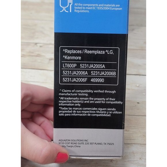 LG or Kenmore Refrigerator Water Filter - Pureplus PP-RWF1000A - Picture 12 of 15